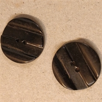 sort retro plastik knap, genbrugs knapper